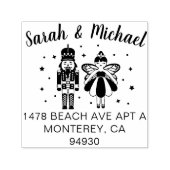 Onze eerste kerstnesskraker Princess Fairy Zelfinktende Stempel (Design)