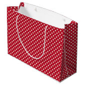 Onze eerste kerstrode pols doet een paar sockets groot cadeauzakje (Achterkant Gekanteld)