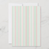 Onze eerste kerststripkaart met onze eerste noel kaart (Achterkant)