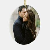 Onze eerste kerstversiering | Feestdagen Keramisch Ornament (Rechts)