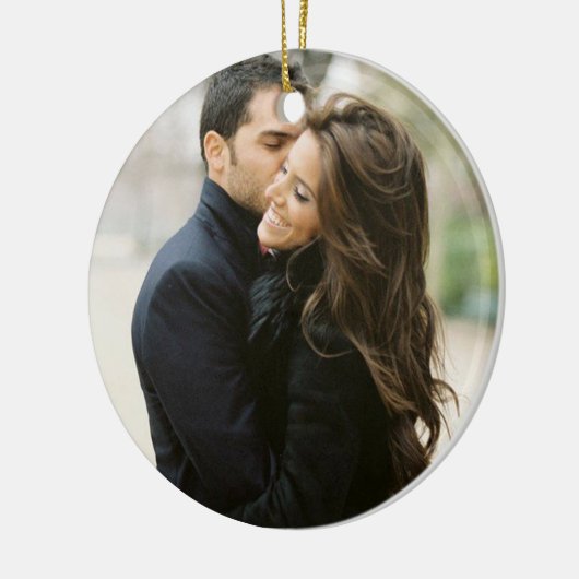 Onze eerste kerstversiering | Feestdagen Keramisch Ornament (Links)