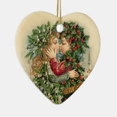 onze eerste kerstversiering keramisch ornament (Rechts)