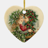  onze eerste kerstversiering keramisch ornament (Voorkant)