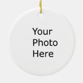 Onze eerste kerstversiering keramisch ornament (Achterkant)