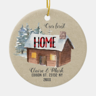 Onze eerste kerstversiering thuis keramisch ornament