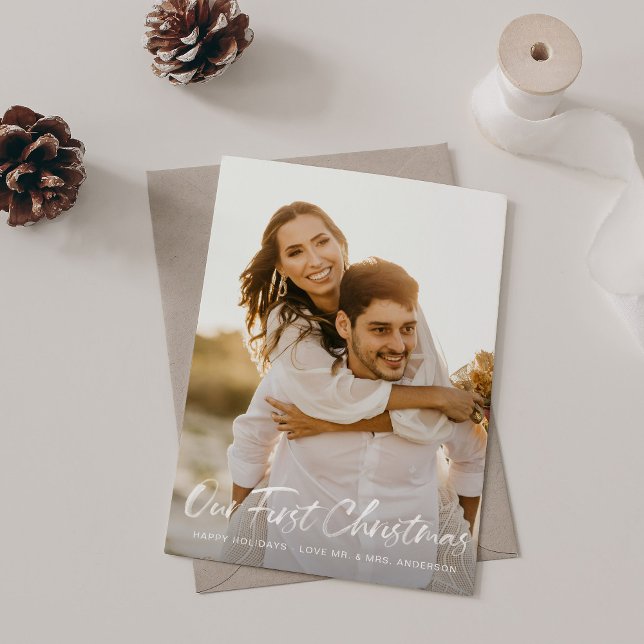 Onze eerste kerstvierkant Buffalo-fotokaart (Creator heeft geüpload)