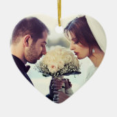 Onze eerste kerstvrouw trouwde Mr. & Mrs Ornament (Voorkant)