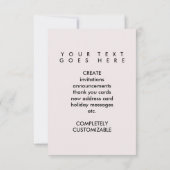 onze eerste mat foto van de thuisdeur kaart (Achterkant)