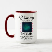 Onze eerste Moederdag 2026, eerste knuffel Mok (Links)