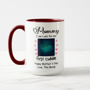 Onze eerste Moederdag 2026, eerste knuffel Mok