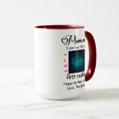 Onze eerste Moederdag 2026, eerste knuffel Mok (Voorkant rechts)