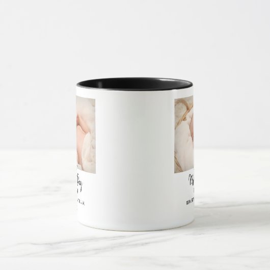 Onze eerste Moederdag aangepaste foto Mok (Midden)