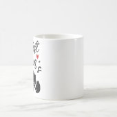 Onze eerste Moederdag hoort mama Beer Gift, 1/2 Koffiemok (Center)