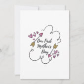 Onze eerste Moederdag Kaart (Voorkant)