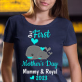 Onze eerste Moederdag persoonlijke Shirten T-shirt