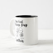 Onze eerste Moederdag samen Mok (Voorkant links)