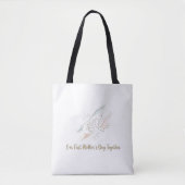 Onze Eerste Moederdag Samen Tote Tas - Minimaal (Voorkant)