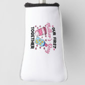 Onze eerste moederdag samen trouwen golfheadcover (Draai 90)
