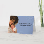 Onze eerste Moederdag Together foto Feestdagen Kaart (Voorkant)