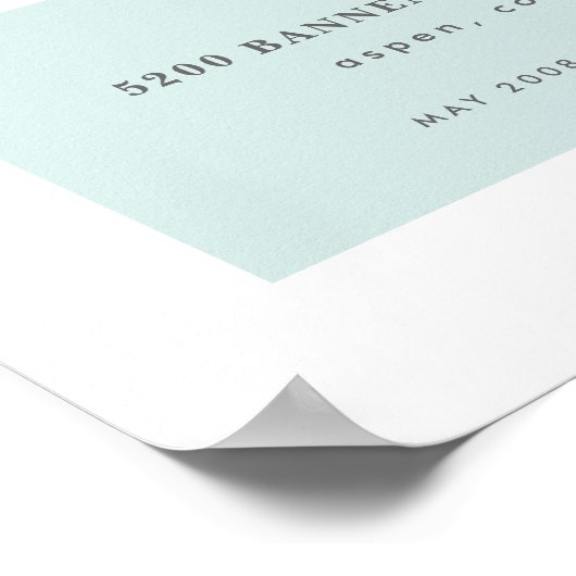 Onze eerste persoonlijke persoonlijke persoonlijke poster (Hoek)