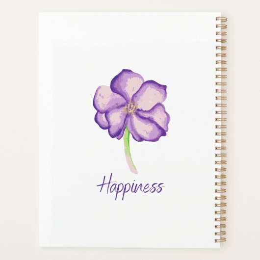 Onze eerste planner (Achterkant)