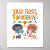 Onze eerste Thanksgiving, de heer en mevrouw Coupl Poster (Voorkant)
