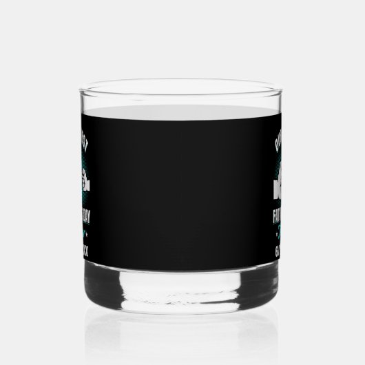 Onze eerste Vaderdag datum toevoegen Whiskey Glass Whisky Glas (Links)