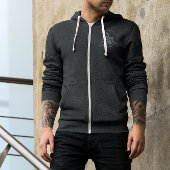 Onze eerste Vaderdag | Lijnkunst Hoodie