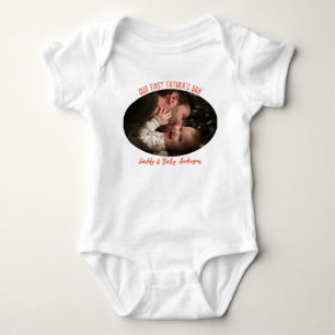 Onze Eerste Vaderdag - Nieuwe Pap en Baby Romper