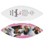 Onze eerste Vaderdag samen! Fotocollage American Football (Panelen)