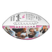 Onze eerste Vaderdag samen! Fotocollage American Football (Voorkant)