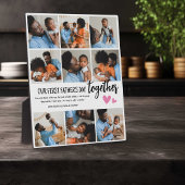 Onze eerste Vaderdag samen! Fotocollage Fotoplaat