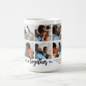 Onze eerste Vaderdag samen! Fotocollage Koffiemok (Center)