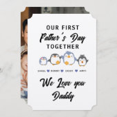 ONZE EERSTE VADERDAG SAMEN KAART (Voorkant / Achterkant)