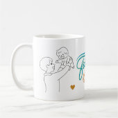 Onze eerste Vaderdag samen - Special Dad Mok (Links)