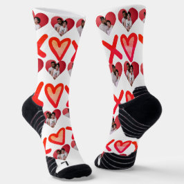 Onze eerste Valentijnsdag als Mr en Mrs Foto Sokken
