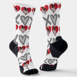 Onze eerste Valentijnsdag als Mr en Mrs Foto Sokken