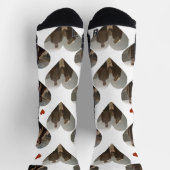 Onze eerste Valentijnsdag als Mr en Mrs Foto Sokken (Top)