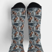 Onze eerste Valentijnsdag als Mr en Mrs Foto Sokken (Top)