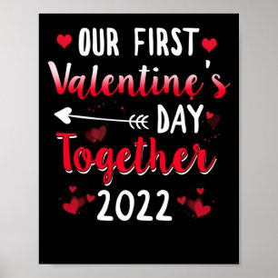Onze eerste Valentijnsdag in 2022 Poster