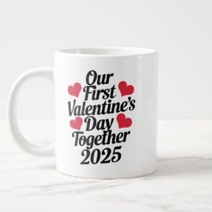 Onze eerste Valentijnsdag samen 2025 Grote Koffiekop
