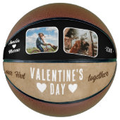 Onze eerste Valentijnsdag samen 2 Foto's Basketbal (Voorkant)