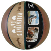 Onze eerste Valentijnsdag samen 2 Foto's Basketbal (Verticaal)