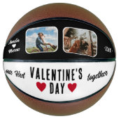 Onze eerste Valentijnsdag samen 2 Foto's Basketbal (Voorkant)