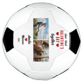 Onze eerste Valentijnsdag samen 2 Foto's Voetbal (Gedraaid)