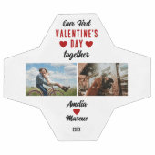 Onze eerste Valentijnsdag samen 2 Foto's Voetbal (Enkel)