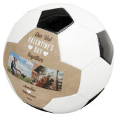 Onze eerste Valentijnsdag samen 2 Foto's Voetbal (Drie kwart)