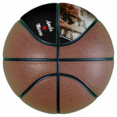 Onze eerste Valentijnsdag samen 2 foto's zwart Basketbal (Rechts)