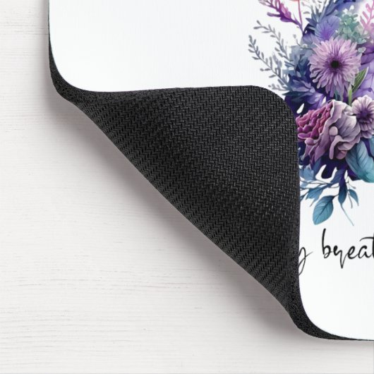 Onze eigen adem spreekt zijn naam YHWH Christelijk Muismat (Hoek)