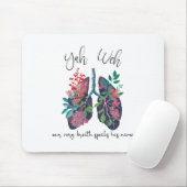 Onze eigen adem spreekt zijn naam YHWH Christelijk Muismat (Met muis)